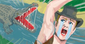 【サバイバル力チェック!】ワニにかまれそう! そんなとき、あなたならどうする?