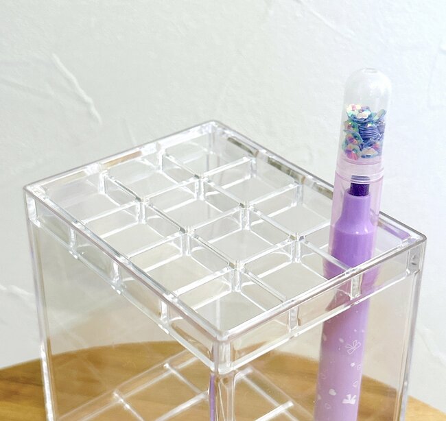 セリア、すごいじゃん…!無印に売ってそうな「天才クリアケース」まさかの使い方が便利すぎた!