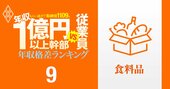 【食品35人】年収1億円以上の幹部vs従業員「年収格差」ランキング！トップのJT幹部は6.8億円で一般社員のなんと74倍以上…日清、キリン、アサヒ、味の素の格差の実態は？