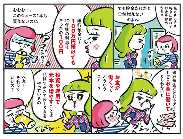 つみたてNISAのメリットは？①