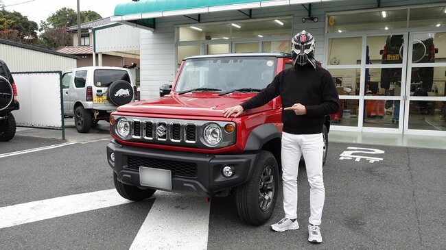 納車3日後のジムニーノマド