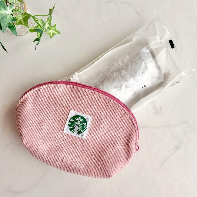 「4店目で発見」「買えてよかった」スタバで見つけたらラッキーな“ポーチ付きスイーツ”コスパよすぎてビックリする！「今年のポーチ特にかわいい」