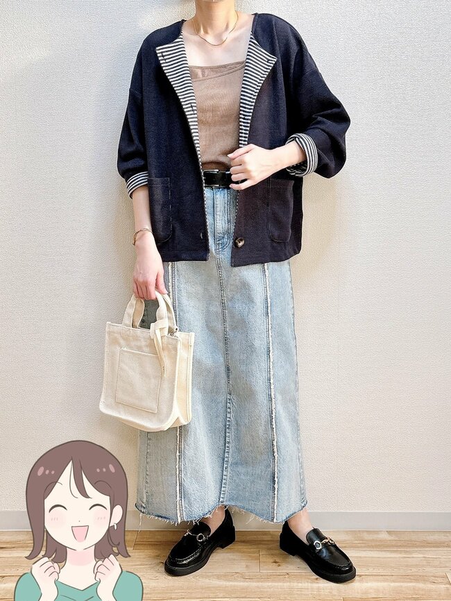 1639円とは思えない...！しまむらの「高見えカーディガン」サッと羽織るだけでオシャレに決まるんです！