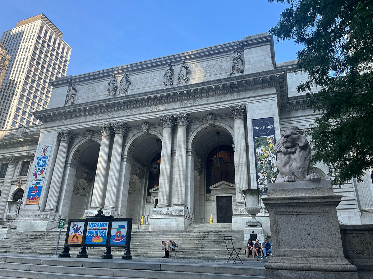 ニューヨーク写真（1）図書館