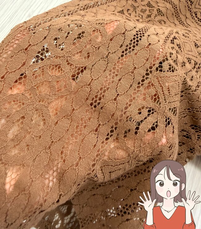 サッと羽織るだけでカワイイ…！ハニーズの「お尻を隠せるレースパーカー」オシャレに体型カバーできる名品でした！《購入レビュー》