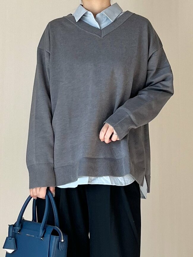 「着太りして見えません」GUの“ゆったりニット”気になる二の腕やお腹をカバーしてくれて嬉しい!「肉感を拾わず高見え」「着回しができて助かる」