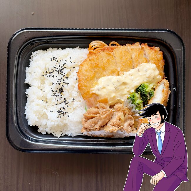 白米が爆速で消えていく！ほっともっとの“好きなものだらけ弁当”1人前とは思えないボリュームです！