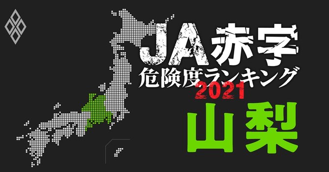 JA赤字危険度ランキング2021#山梨