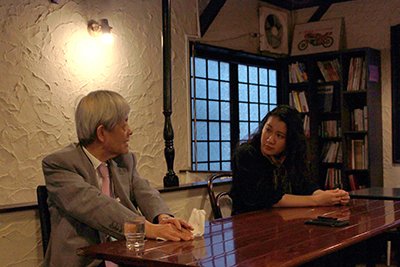 田原総一朗氏と坂根氏