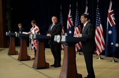 米豪が協力強化、コロナ・中国に対応