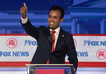起業家ラマスワミ氏、米共和党討論会で注目集める