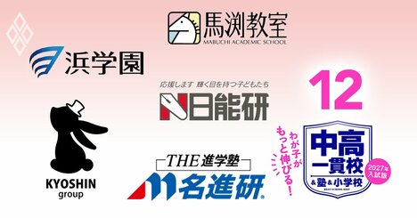 中学受験塾「合格力」ランキング【東海8塾・2027年入試版】合格校の「平均偏差値」で塾の真の実力が判明！日能研、名進研、浜学園は何位？
