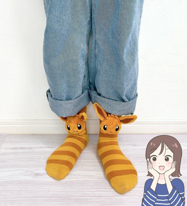 全種類欲しくなる…！ポケモンセンターで見つけた「履くぬいぐるみ」ポケモンが靴から出てくるみたいなの！