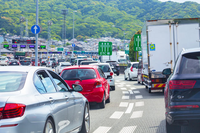 渋滞時のノロノロ運転で作動しない自動ブレーキも 渋滞時のノロノロ運転で作動しない自動ブレーキも
