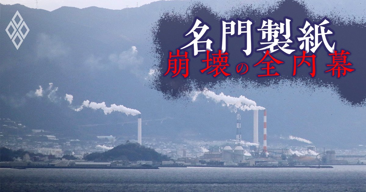 【独自】名門・丸住製紙の破綻前にコンサル大手が策定した再生計画を入手！内部資料が明かす業績悪化の「真因24項目」の全容