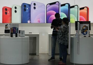 アップルのスマホ生産、じわり進むインド拠点化