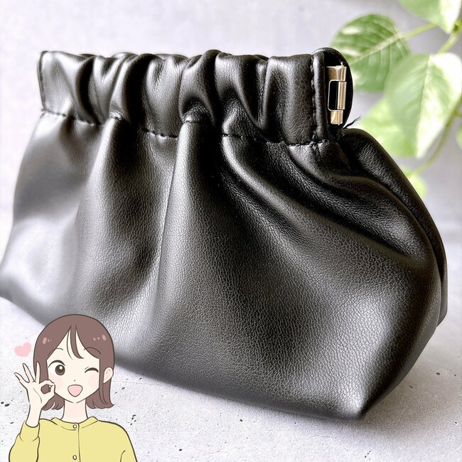 カードが30枚も入った！3COINSの「片手でパカッと開くポーチ」お財布代わりに使えて便利！《購入レビュー》