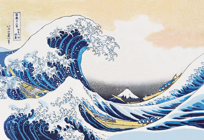 神奈川沖浪裏