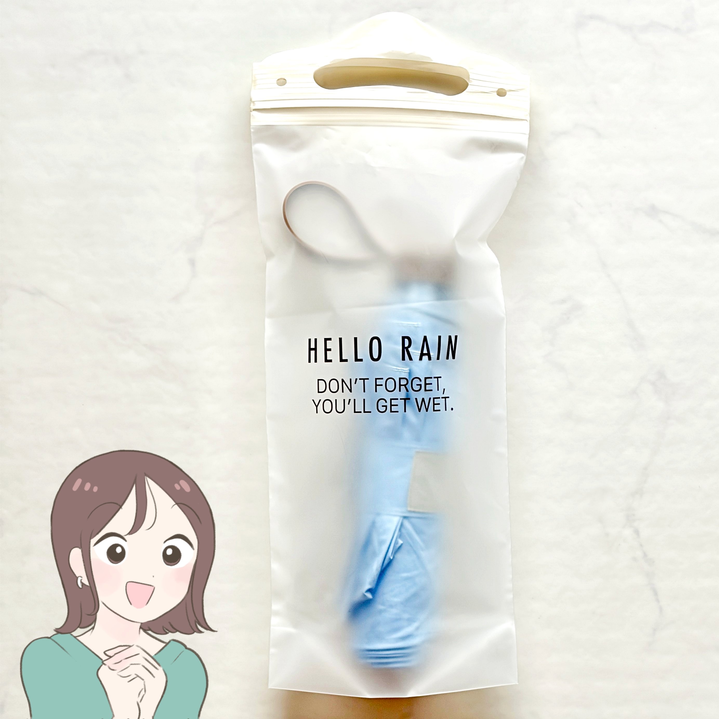 「これは良いアイデアです！」「手があくので良い」3COINSの“天才レイングッズ”雨の日のストレスを解消できた！「友達にもあげたら喜んでました！」《購入レビュー》