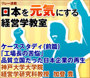ケーススタディ（前篇）「工場長の苦悩」品質立国だった日本企業の再生神戸大学大学院経営学研究科教授　加登 豊