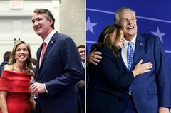 バージニア州知事選、共和候補がリード　僅差続く