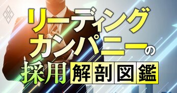 リーディングカンパニーの採用解剖図鑑