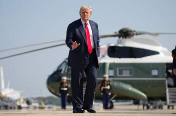 米EUの貿易合意に期待　トランプ氏が欧州委員長と会談へ