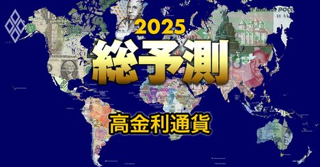 豪ドル、南アフリカランドは上昇期待！25年「高金利通貨」の予想レートと注目ポイント