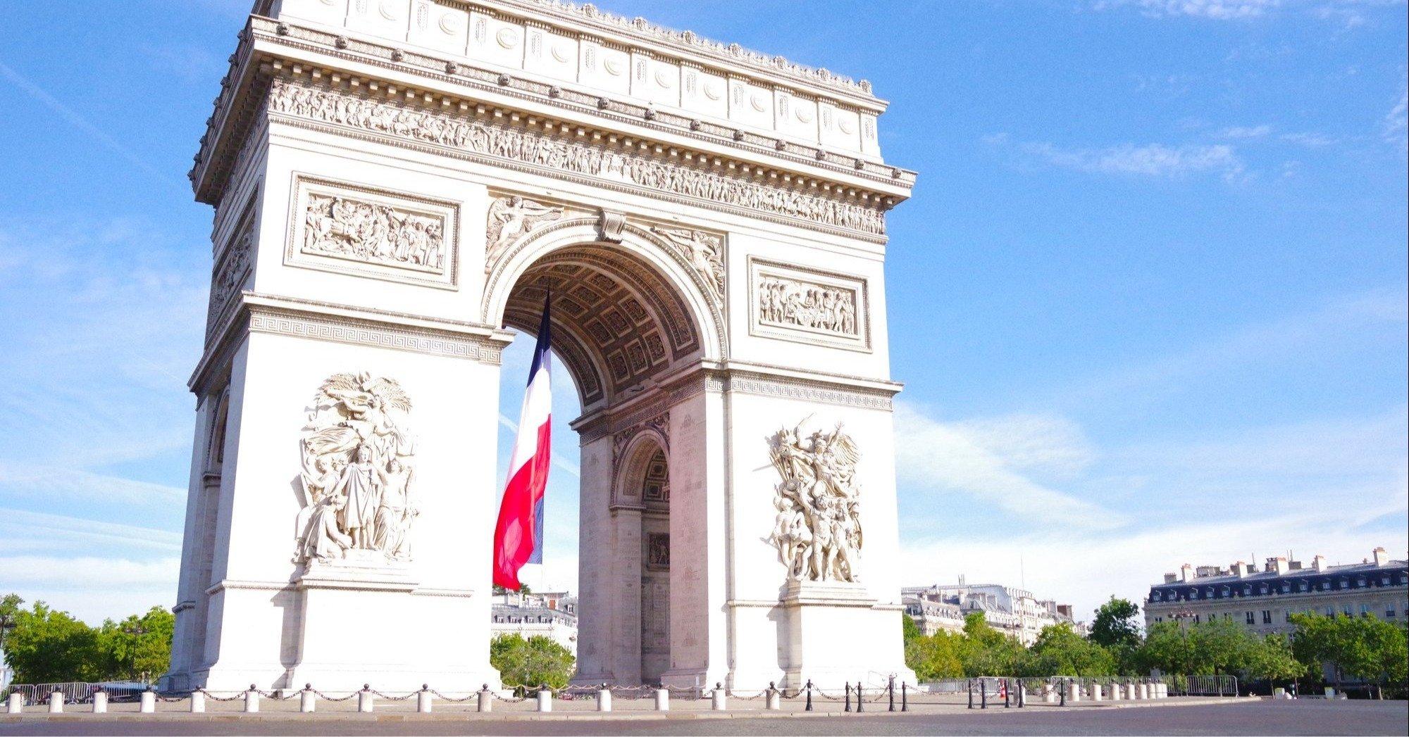 フランス・パリの凱旋門