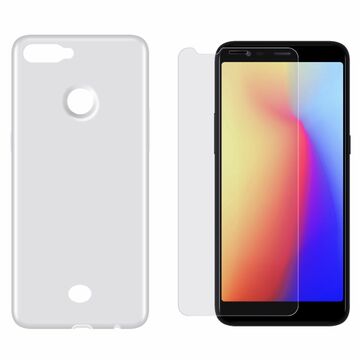 「jetfon P6」「FREETEL P6」の保護フィルムと本体ケースのセットが販売開始