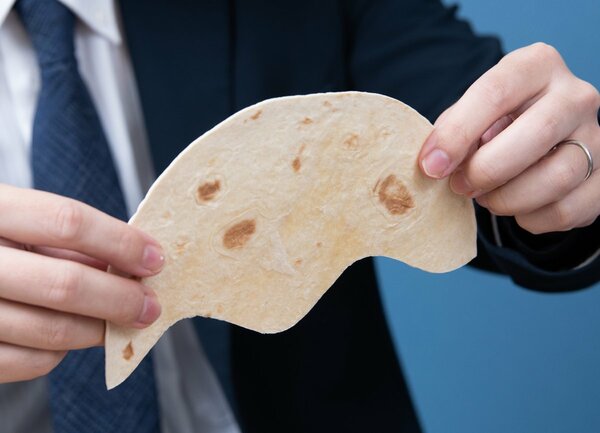 「なみなみ」の切断面