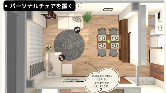 パーソナルチェアを置く（1）