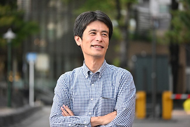 東北大学 経営戦略本部 データ戦略室 主任経営企画スタッフ 藤本一之さん　Photo by M.S.