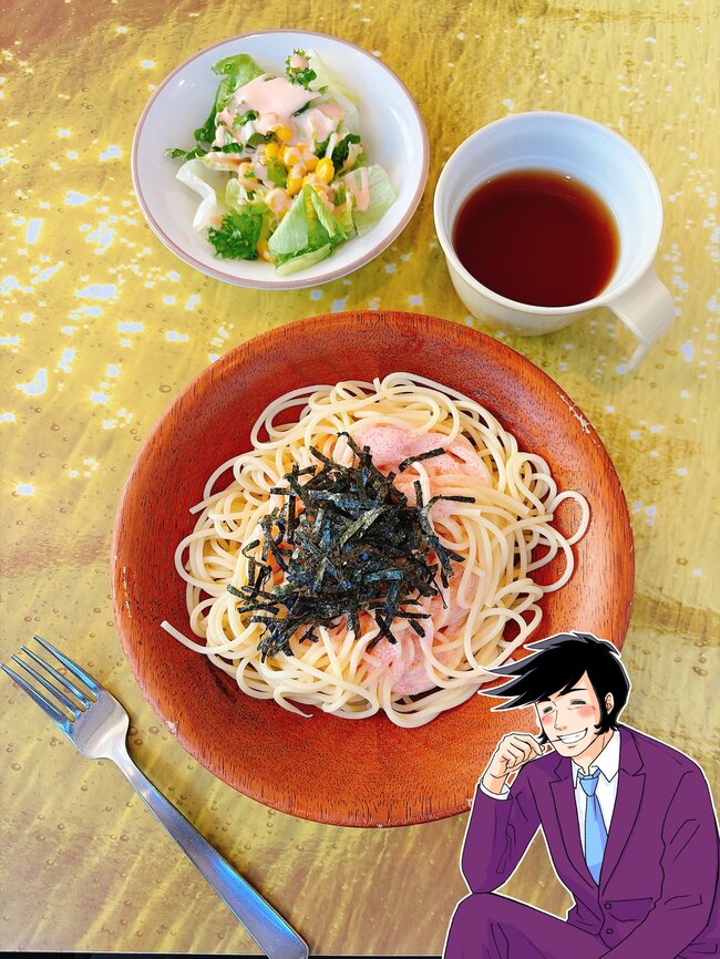 「サラダとスープが付いて500円！」サイゼリヤの“平日限定ランチ”タラコの旨味たっぷりで泣けてくる！「好きすぎて昨日も食べた」「うまくて安いとかコスパ最強」