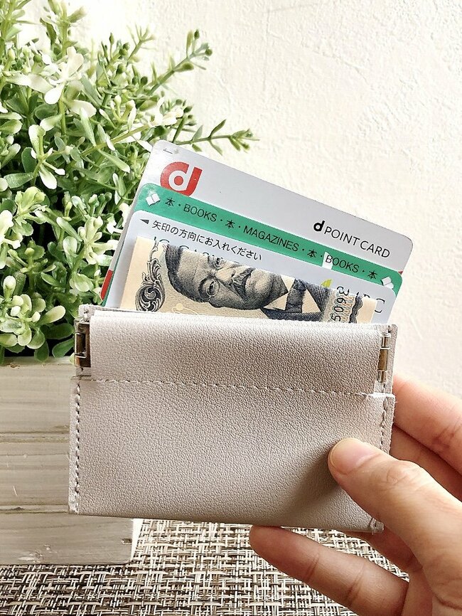 もうミニ財布はこれでいいじゃん！ダイソーの“小銭が入るカードケース”パカッと開いて使いやすい！「これで220円は安すぎる」「コンパクト財布の最適解きてた」