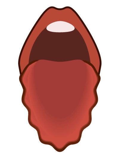 舌 の ふち が でこぼこ
