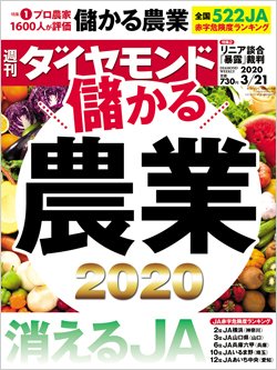 週刊ダイヤモンド3月21日号表紙