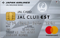 「JAL CLUB EST JALカード TOKYU POINT ClubQ」のカードフェイス