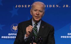 バイデン氏と米政界主流派、主導権を握れるか