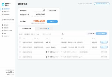 面倒な請求書の振込業務を自動化、スモールビジネスの負担削減へペイトナーが新サービス