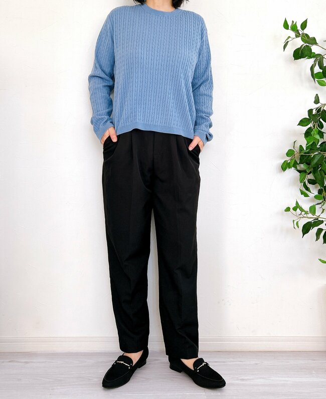 体がペタンと痩せて見える…！ユニクロの“華奢見えニット”が可愛くてヘビロテ確定！「何枚も欲しい」「体のラインが綺麗に見える」