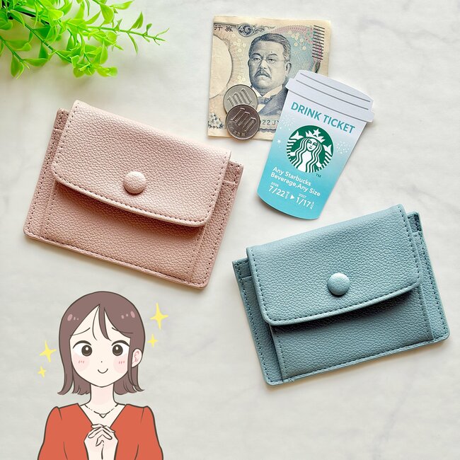 【ダイソー姉妹店】普通の財布に戻れないかも…！330円の「ぺたんこ財布」カード17枚やカギが収納できて嬉しい！《購入レビュー》