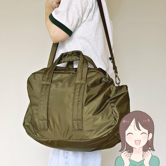 2泊分の荷物が入った！GUの“ガバッと開く大容量バッグ”が優秀すぎる！「友達にも褒められた」「軽くてたくさん入ります」《購入レビュー》