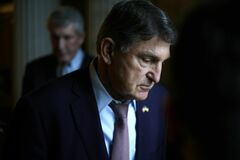 マンチン米上院議員、大統領選への不出馬を表明