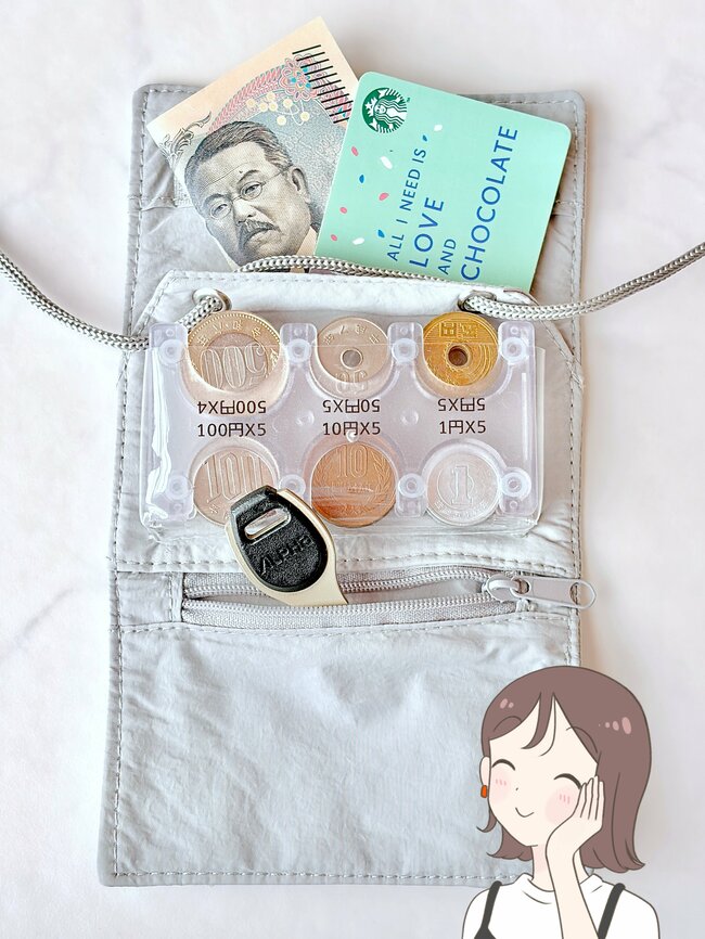 スムーズに支払いできて感動…!3COINSの“小銭がすっきり収納できるミニ財布”手ぶらで持ち歩けて楽ちんです!「軽くて使いやすい」「身軽に行動できます」