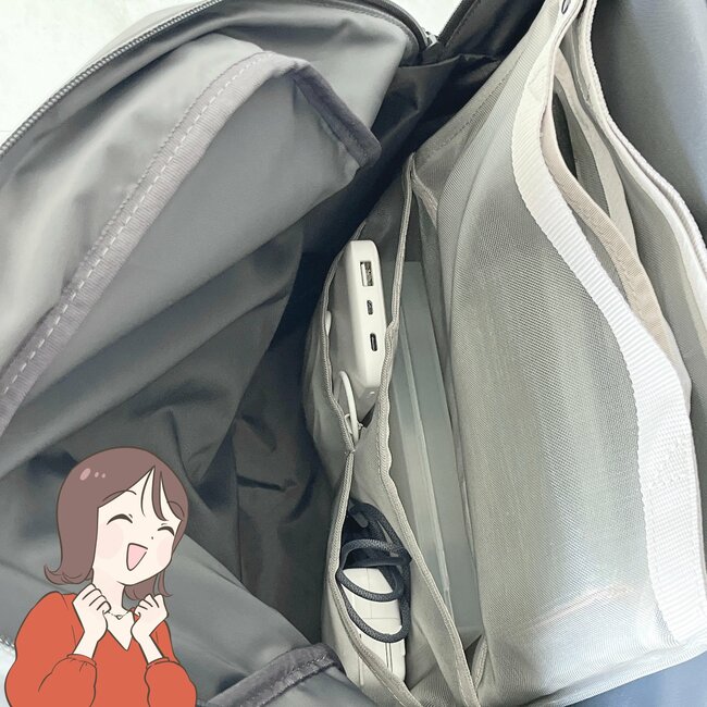 「こんな便利な商品があったとは…」無印良品の“ポケットたくさん収納”カバンの中がスッキリした！「仕分けしやすくて感動」「重宝しています」