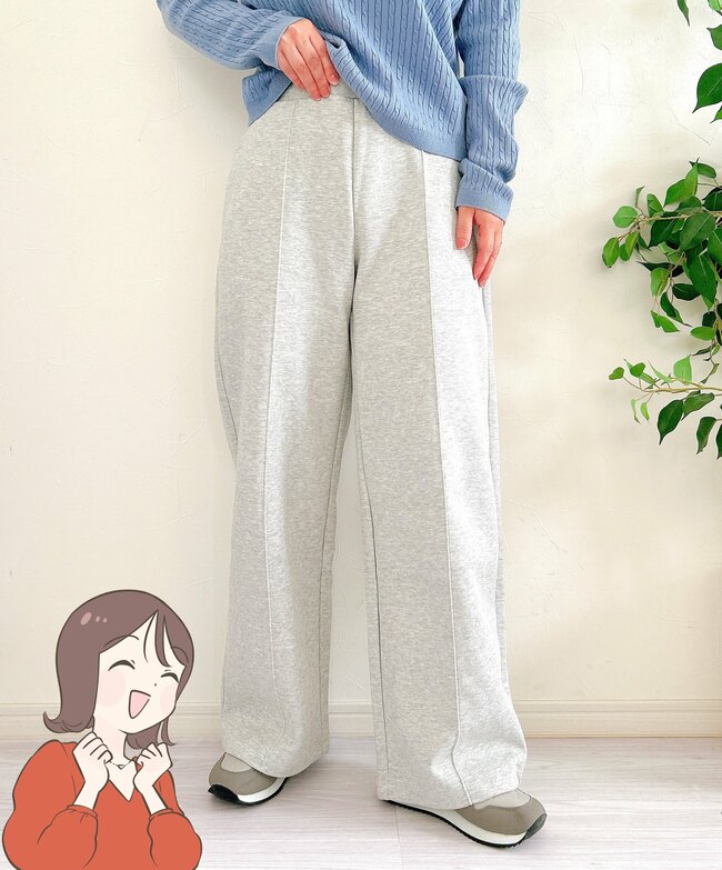 「ヘビロテしそう」「3色目です！」ハニーズの“スカートみたいなパンツ”楽ちんすぎて手放せない！「すべすべで履き心地が良い」