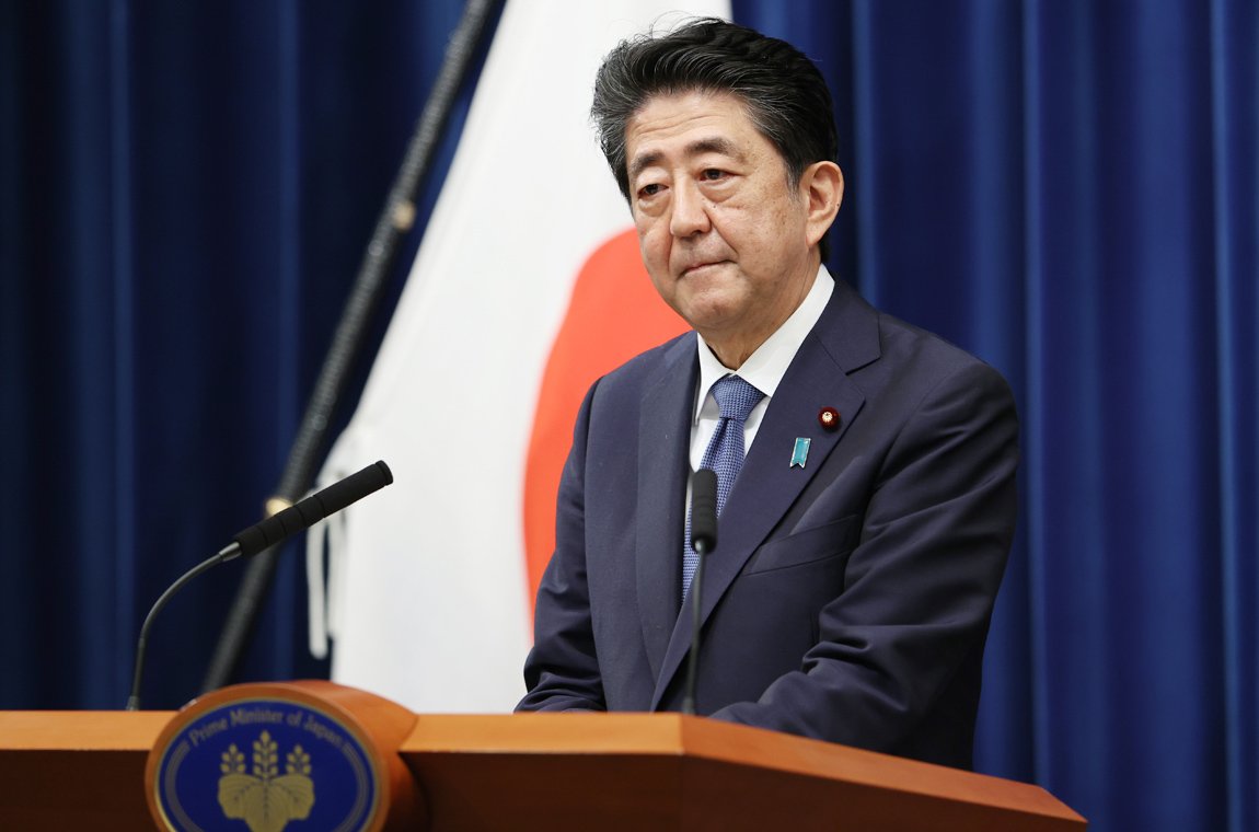 安倍首相辞任会見