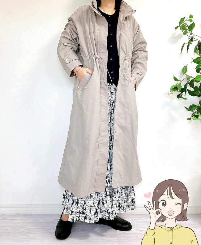サッと羽織るだけでオシャレ！しまむらの「めちゃ軽アウター」体型カバーできるし、3289円はコスパ良すぎ…！