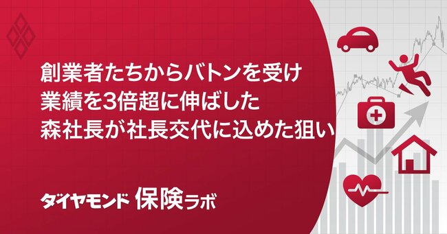 創業者たちからバトンを受け 業績を3倍超に伸ばした 森社長が社長交代に込めた狙い